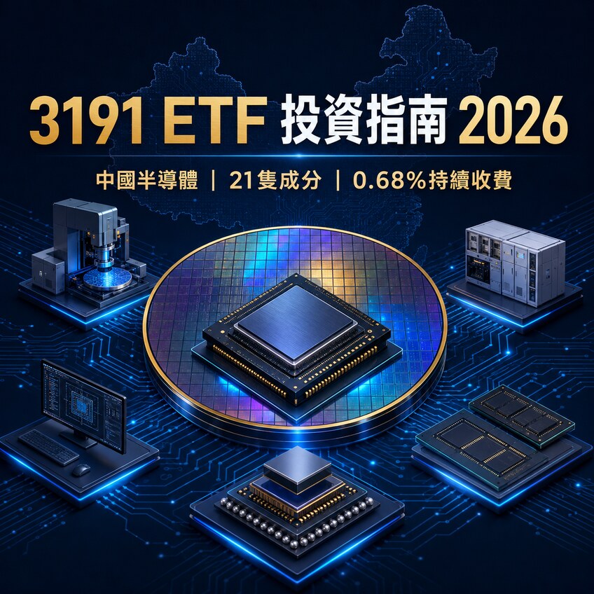最全 3191 ETF投資指南2026！3191 ETF 是什麼？成分股真相、管理費解析！