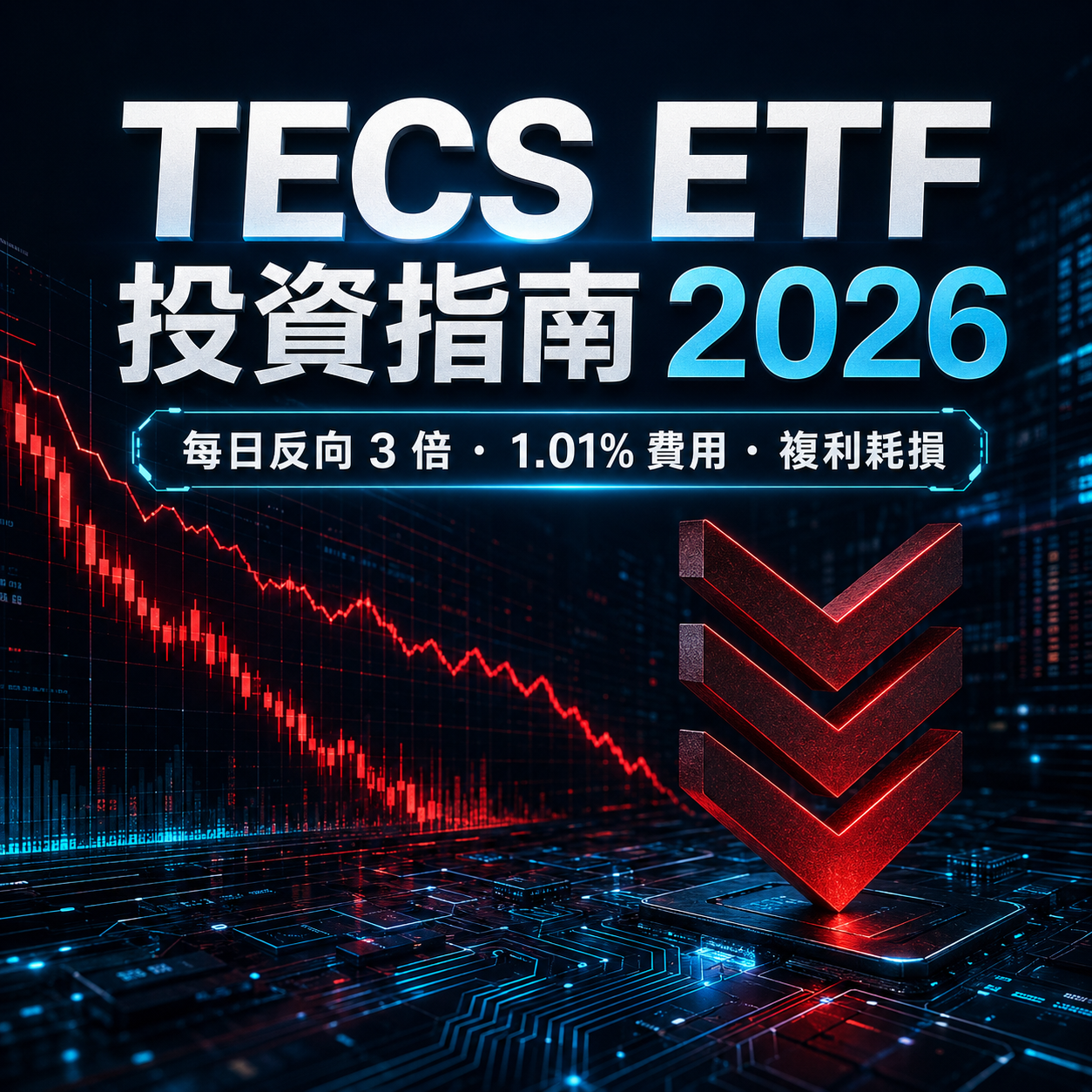 最全 TECS ETF投資指南2026！TECS ETF 是什麼？成分股真相、管理費解析！
