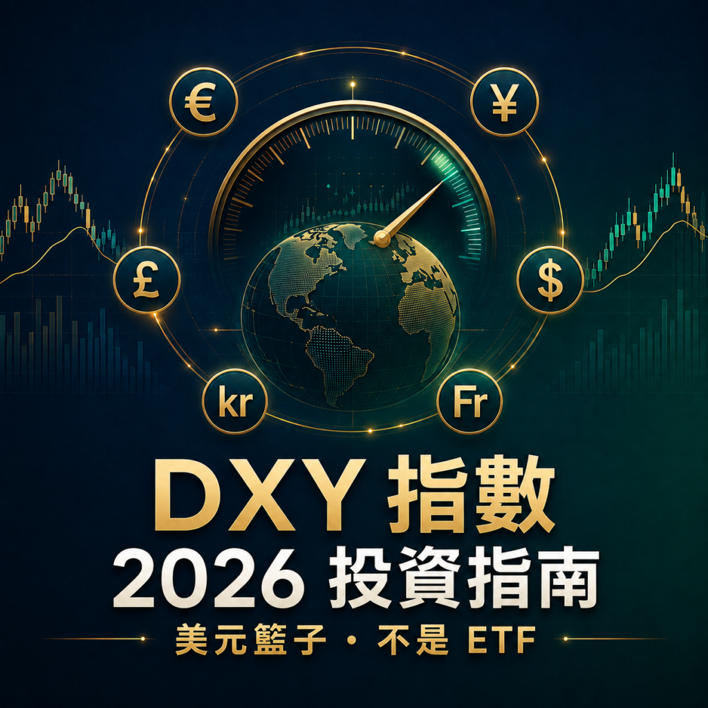 DXY美元指數投資指南2026:六種貨幣權重與ETF真相