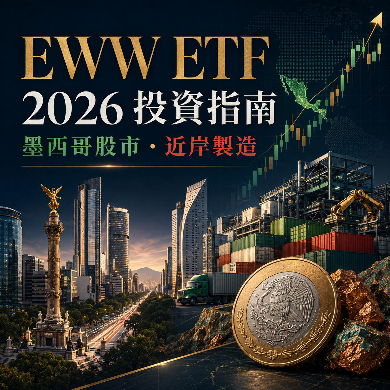 最全 EWW ETF投資指南2026！EWW ETF 是什麼？成分股真相、管理費解析！