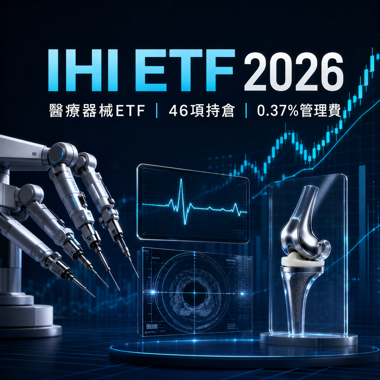 IHI ETF 2026醫療器械成分股、0.37%管理費及投資風險指南