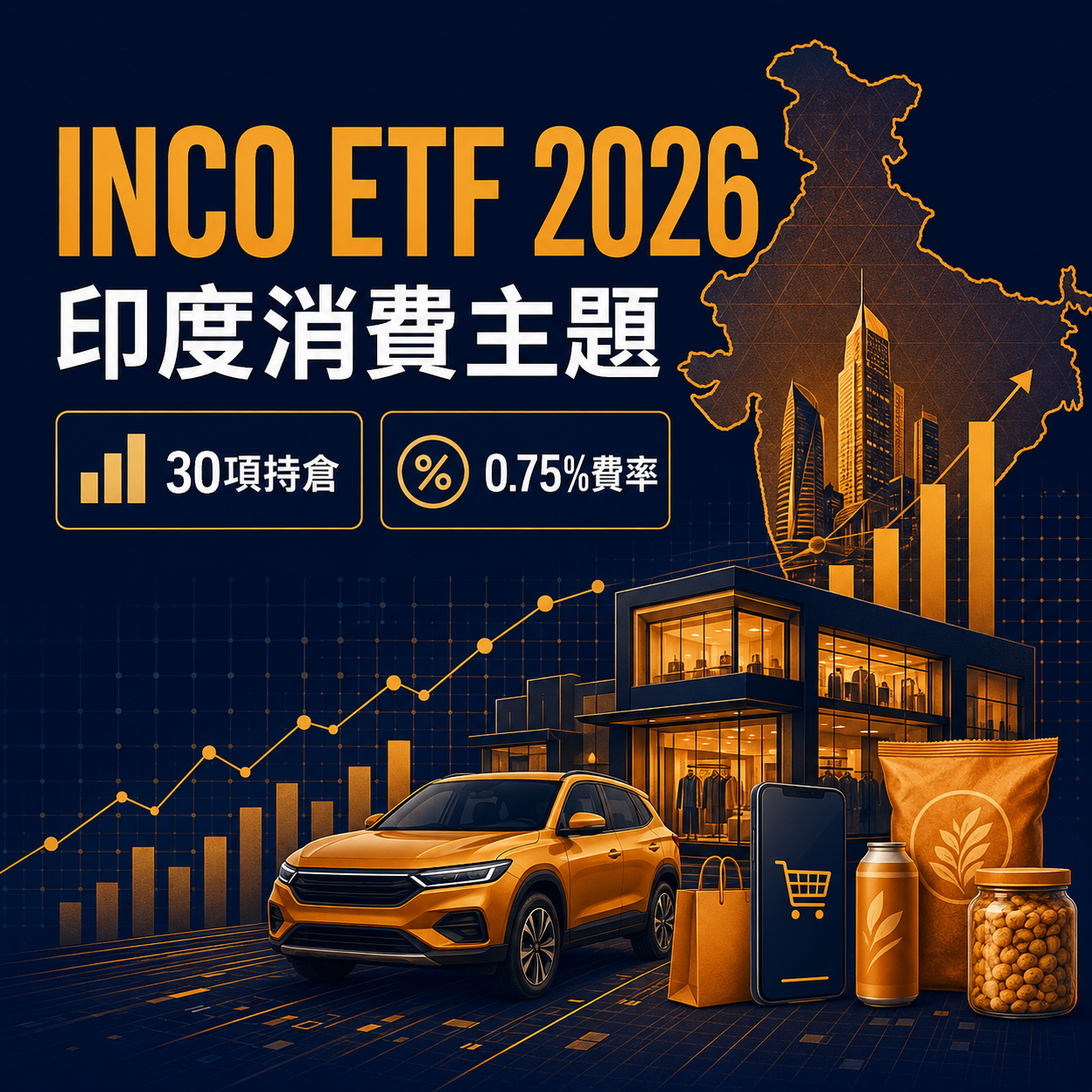 最全 INCO ETF投資指南2026！INCO ETF 是什麼？成分股真相、管理費解析！