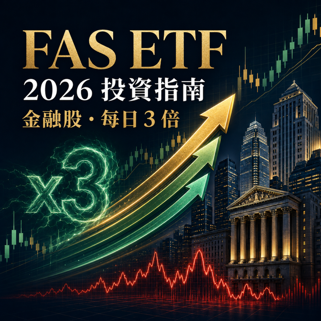 FAS ETF投資指南2026：金融股每日3倍槓桿風險