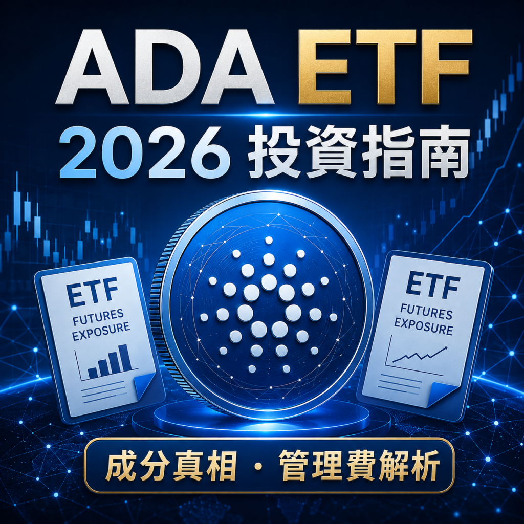 ADA ETF投資指南2026：CRDD、CRDX成分與管理費解析