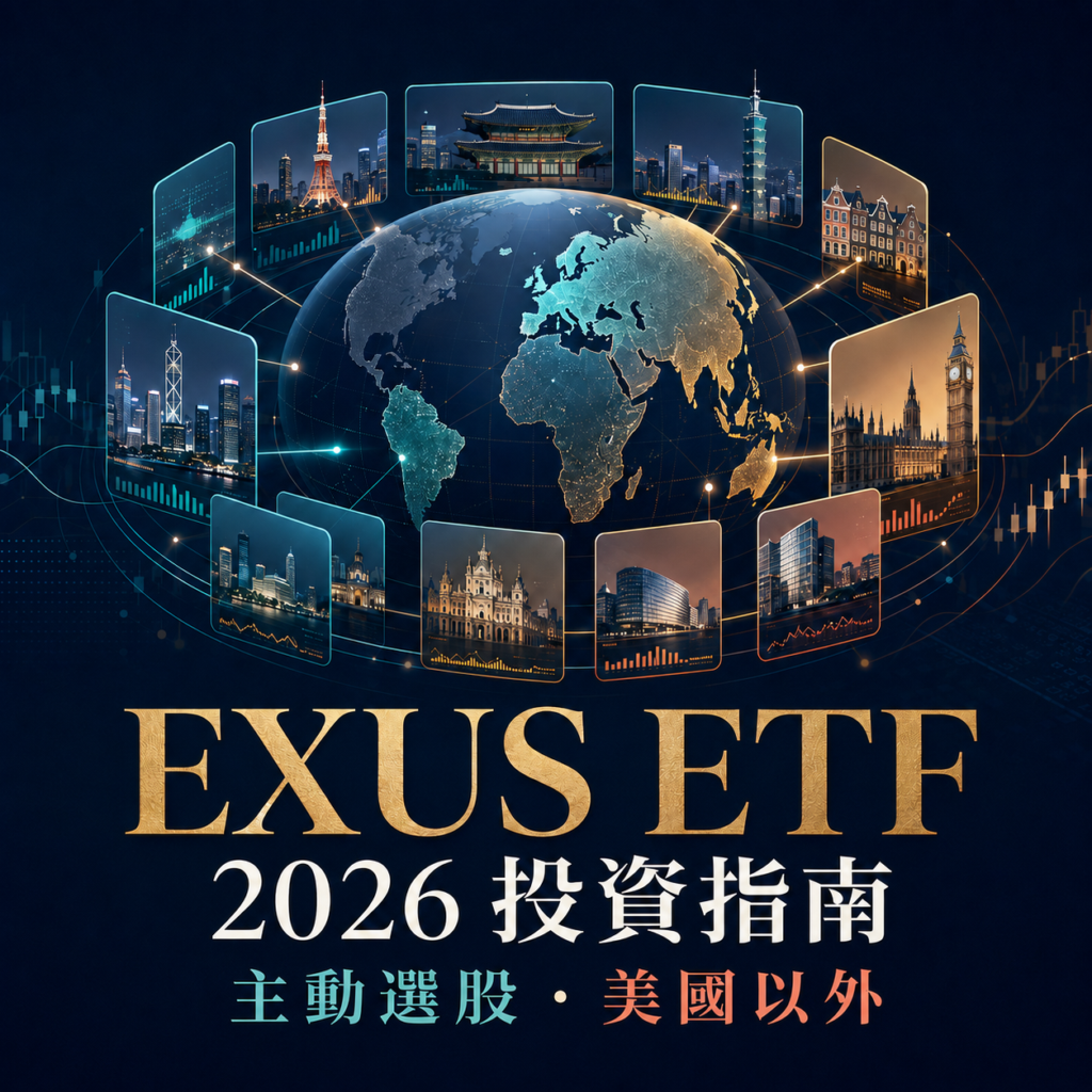 EXUS ETF投資指南2026：主動選股與美國以外市場配置