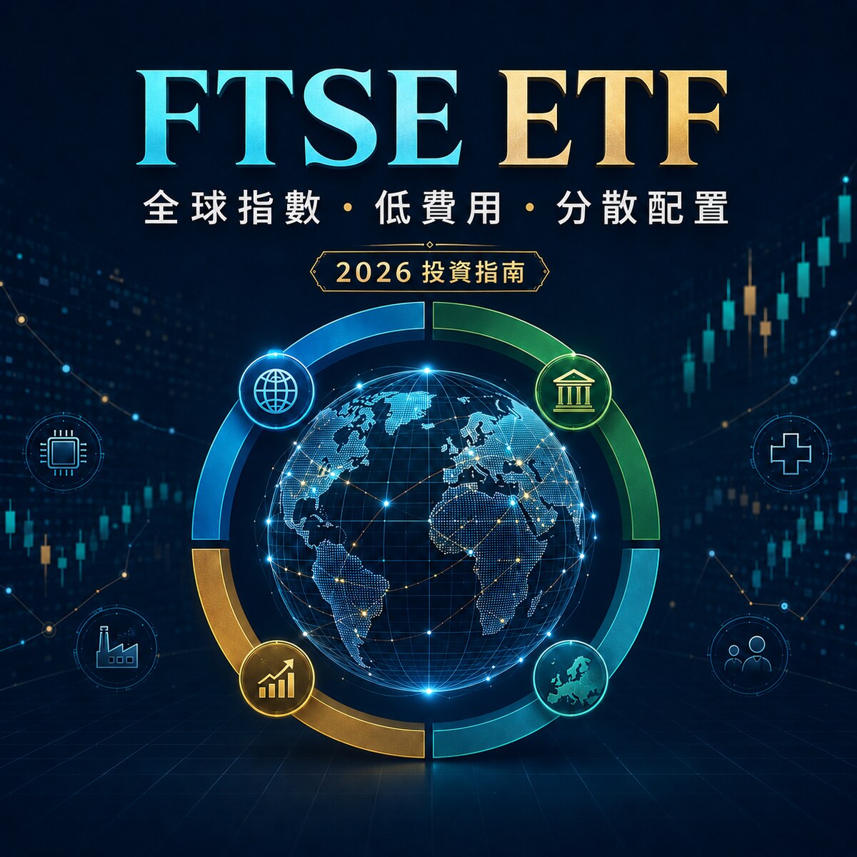 FTSE ETF指數、成分股、管理費及全球配置投資指南