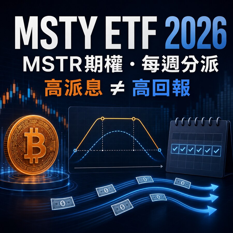 最全 MSTY ETF投資指南2026！MSTY ETF 是什麼？成分股真相、管理費解析！