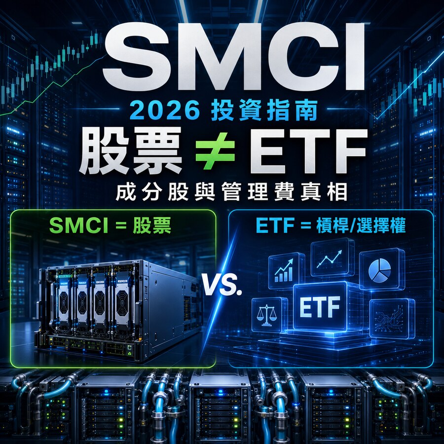 SMCI ETF投資指南2026:股票、成分股與管理費真相