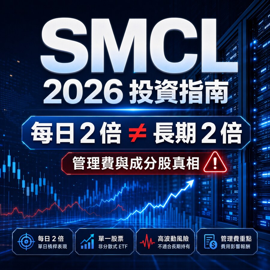 最全 SMCL ETF投資指南2026！SMCL ETF 是什麼？成分股真相、管理費解析！