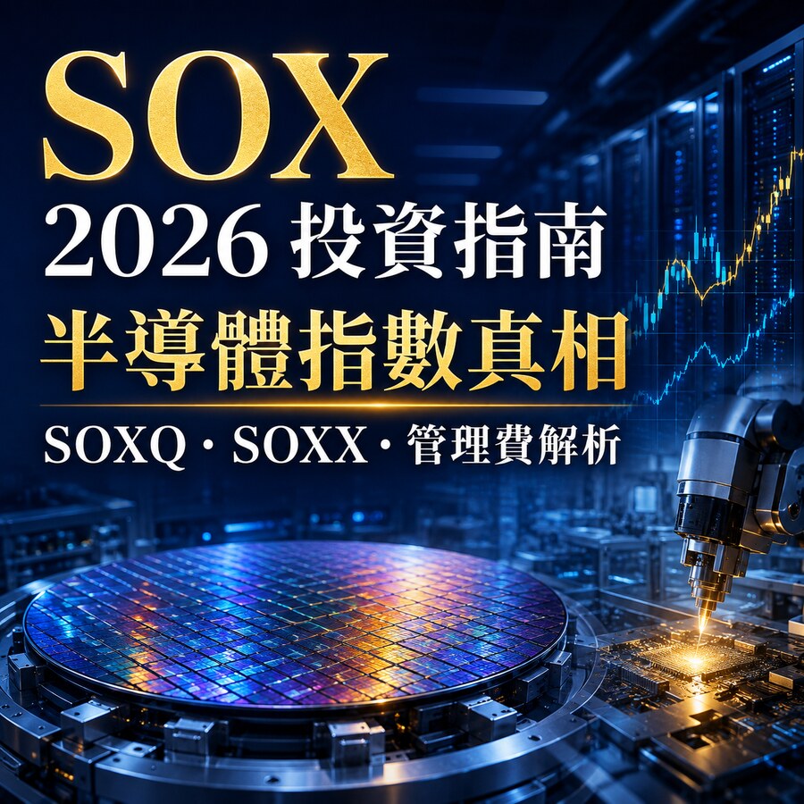 SOX ETF投資指南2026:SOXQ、SOXX半導體成分股與管理費真相