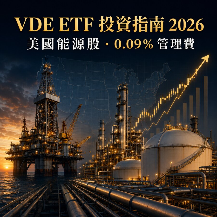 最全 VDE ETF投資指南2026！VDE ETF 是什麼？成分股真相、管理費解析！