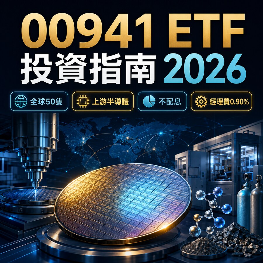 最全 00941 ETF投資指南2026！00941 ETF 是什麼？成分股真相、管理費解析！