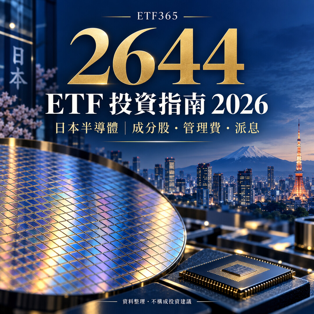 最全 2644 ETF投資指南2026！2644 ETF 是什麼？成分股真相、管理費解析！