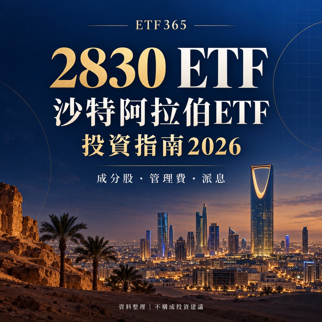 最全 2830 ETF投資指南2026！2830 ETF 是什麼？成分股真相、管理費解析！